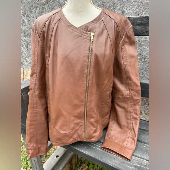 Cole Haan Jackets & Blazers - Cole Haan Leather Jacket - WMNS XXL‎